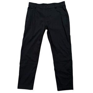 Nike Golf Pants Mens 34x32 (Fits 34x29) Dri-Fit UV Chino Standard Fit Black